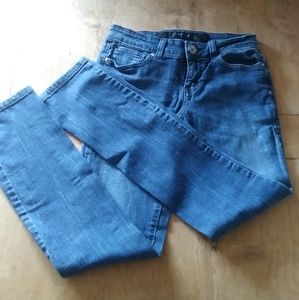 GRANE Juniors skinny super low rise denim blue jean excellent condition